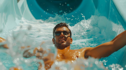 Experience the Ultimate Thrill with Aqua Glide Creations' Whirl Slide